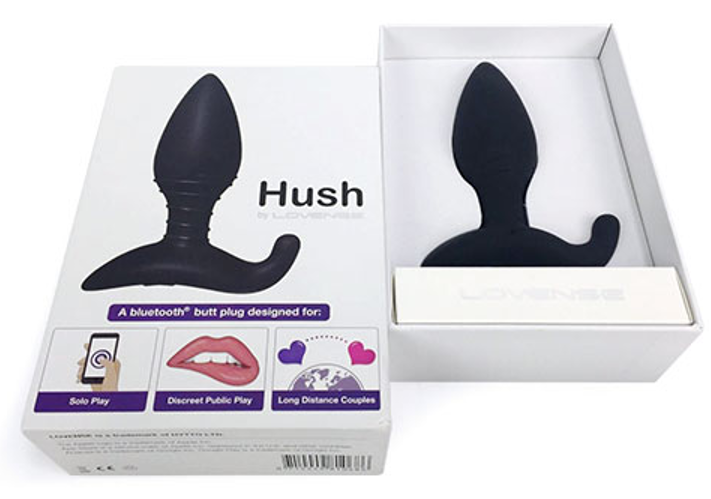 Hush Lovense Пробка с вибрацией