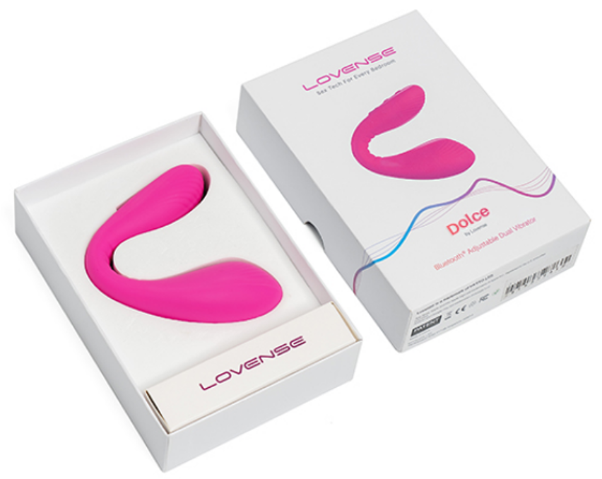Dolce Lovense двухсторонний вибратор