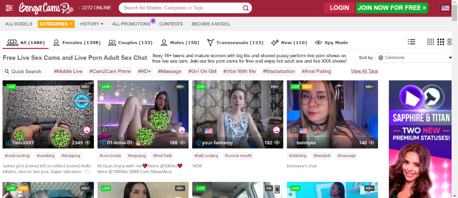 Bongacams русскоязычный вебкам сайт