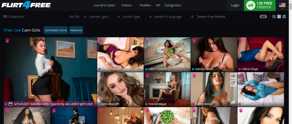 Flirt4Free с высокой ценой за приваты