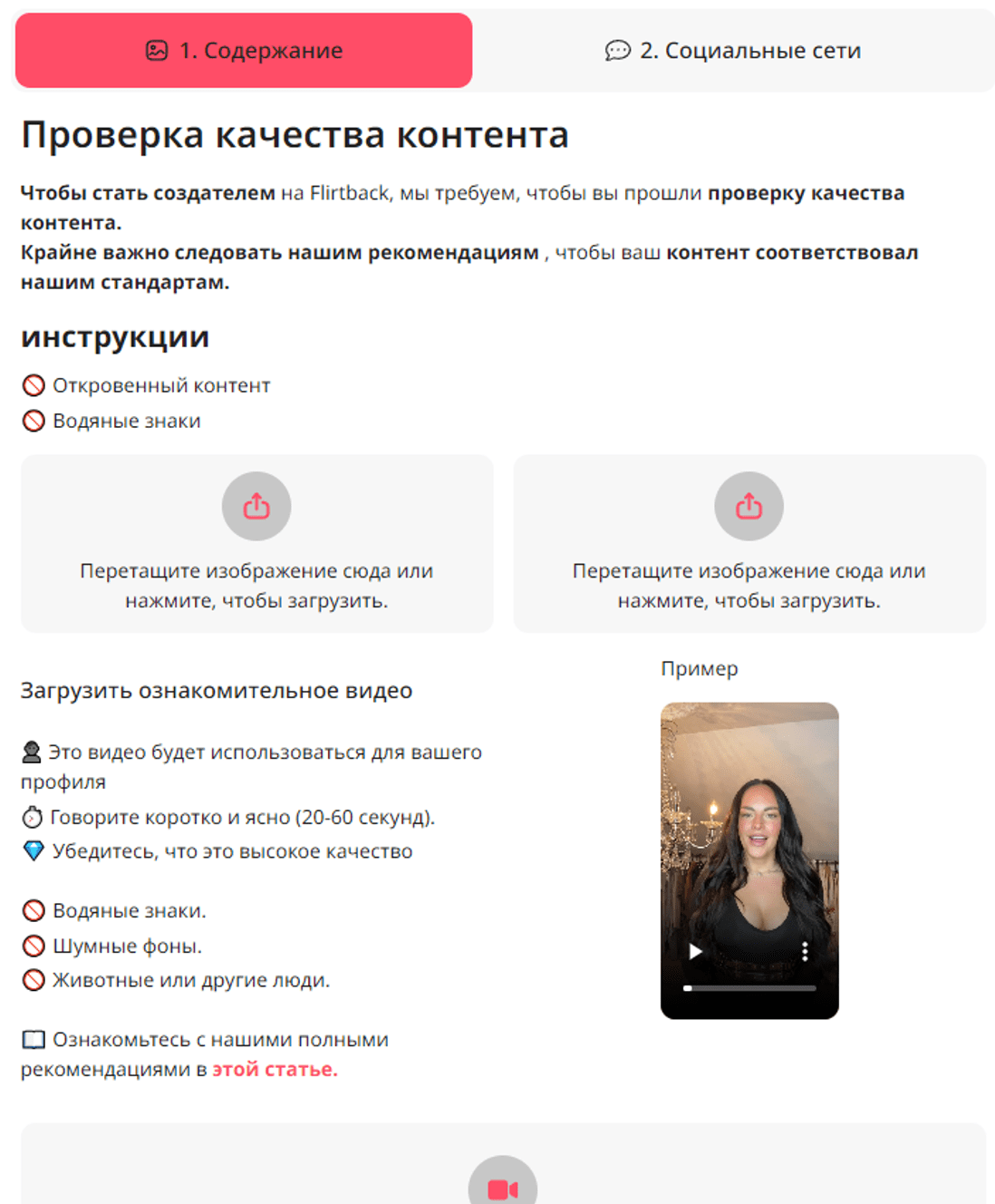 Обзор Flirtback - платные подписки, чаевые, заработок на взрослом общении