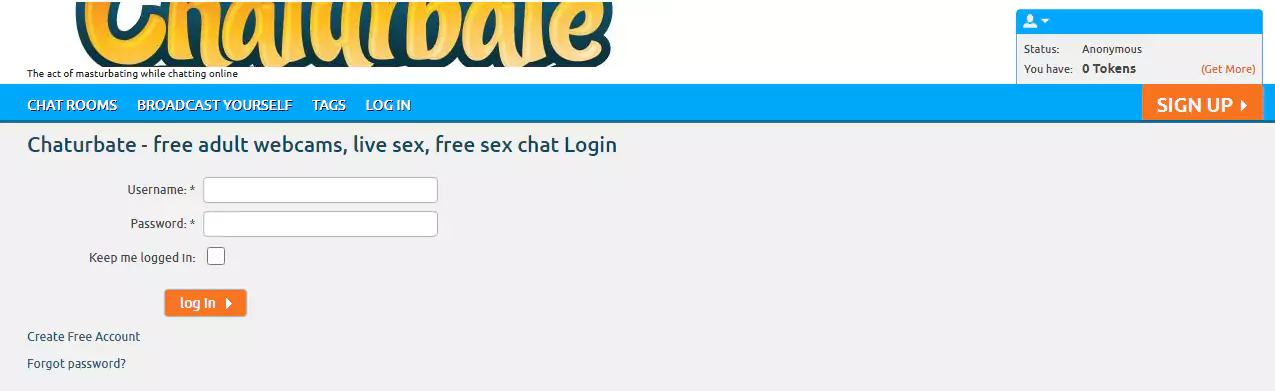 chaturbate вход в кабинет