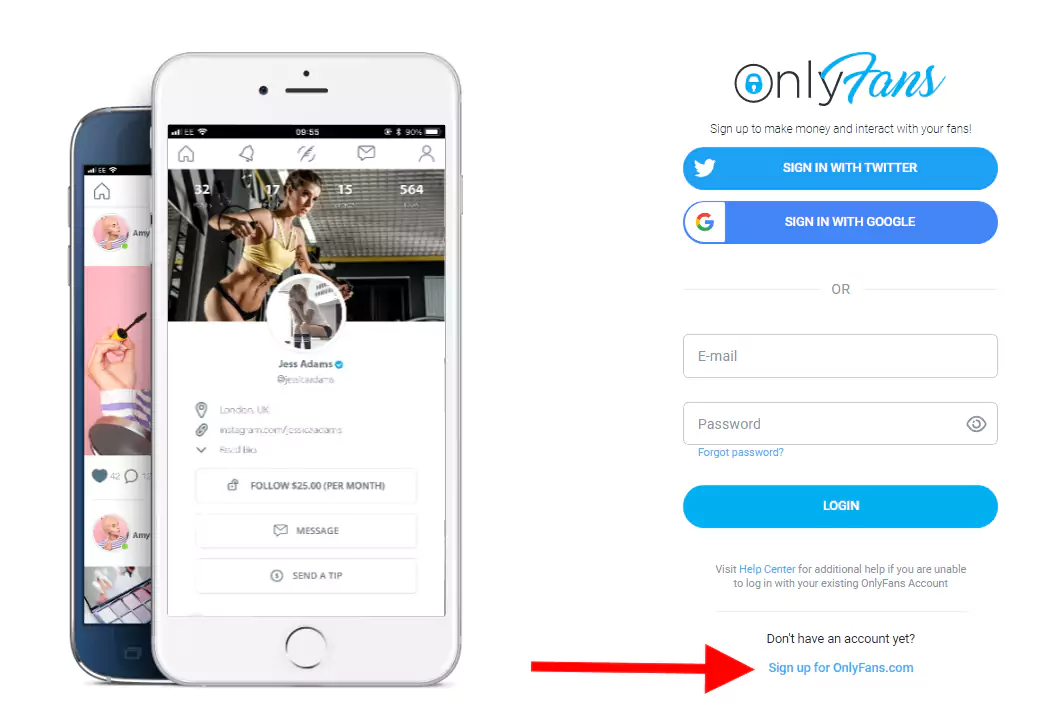 Onlyfans - регистрация и верификация аккаунта из России
