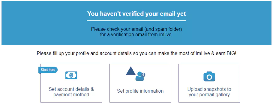 Imlive регистрация моделей и студии для заработка в видеочате