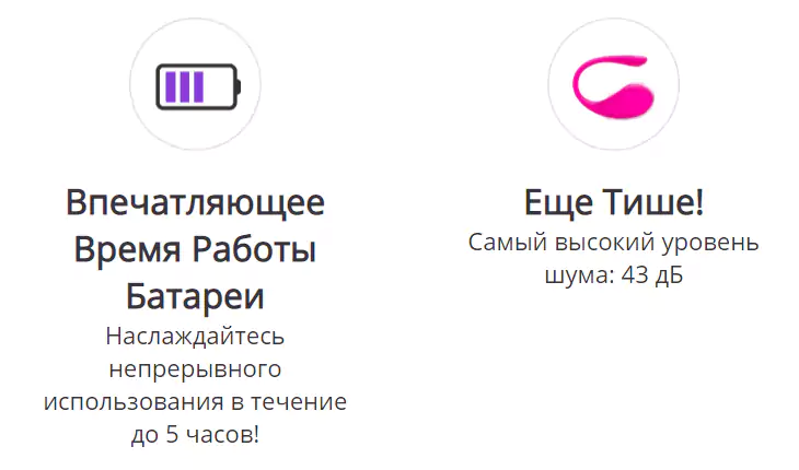 Lovense Lush 3 время работы батареи