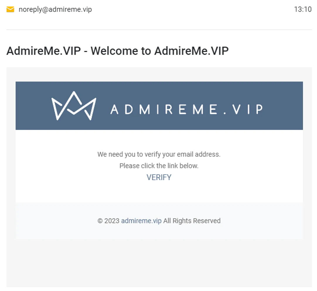 Обзор сайта AdmireMe VIP - британский аналог Onlyfans