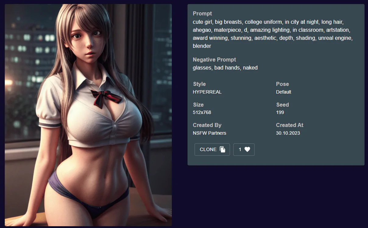 нейросеть Nsfwartgenerator