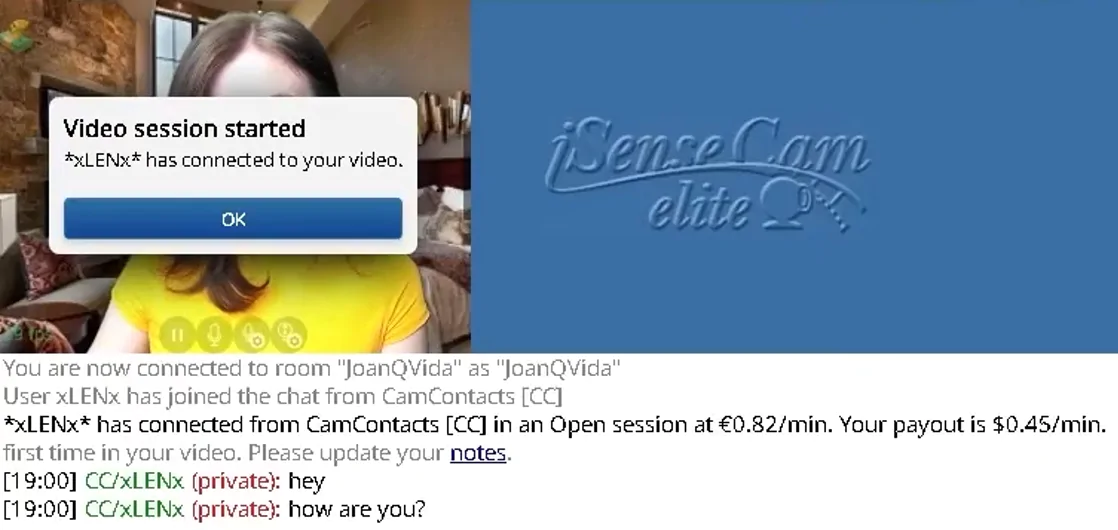 Camcontacts вебкам трансляция